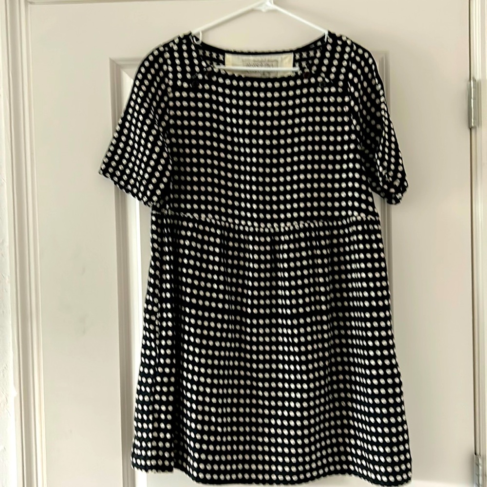 Anthropologie Polka Dot Dress